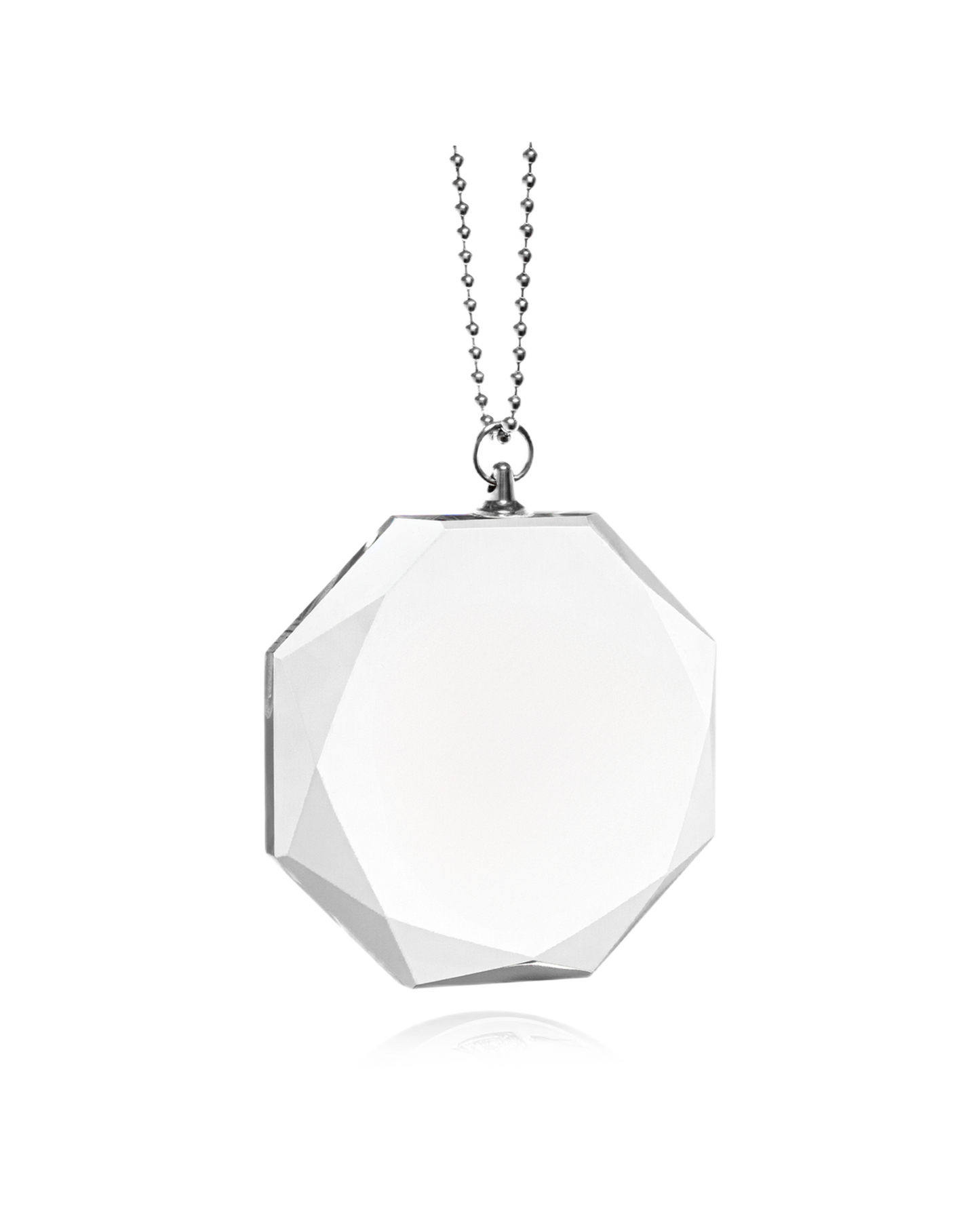 Premium Glass Octogon Ornament PGO-122