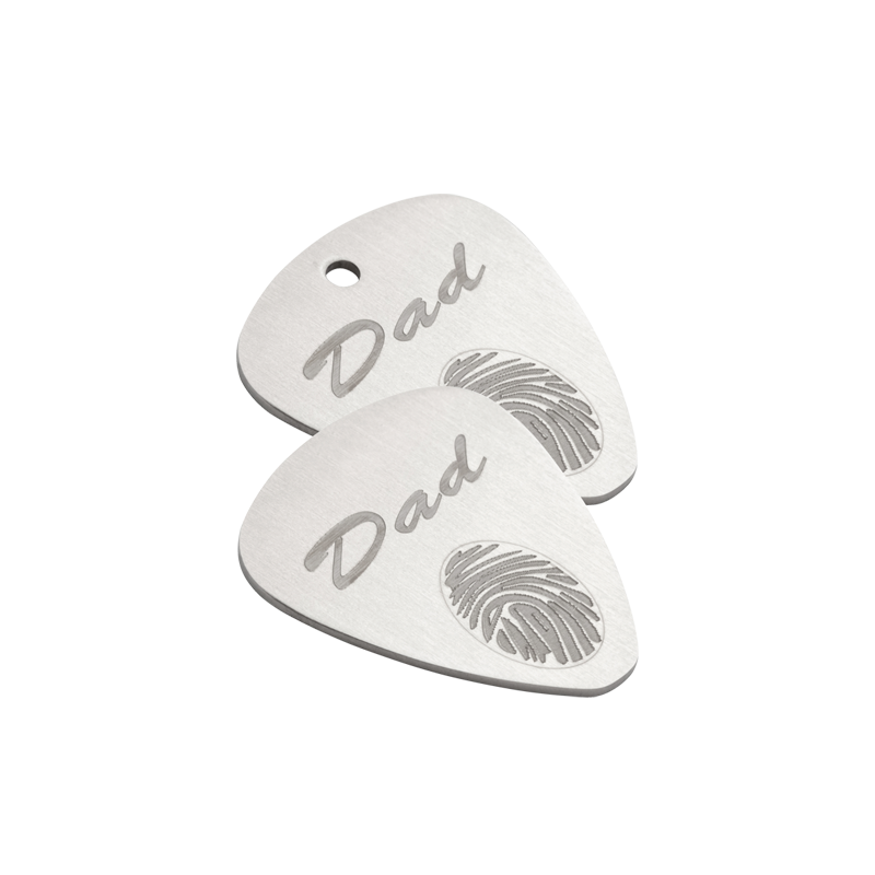 Guitar Pick - Stainless Steel SGP-103